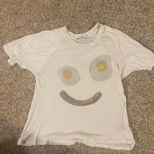 Wildfox breakfast face t